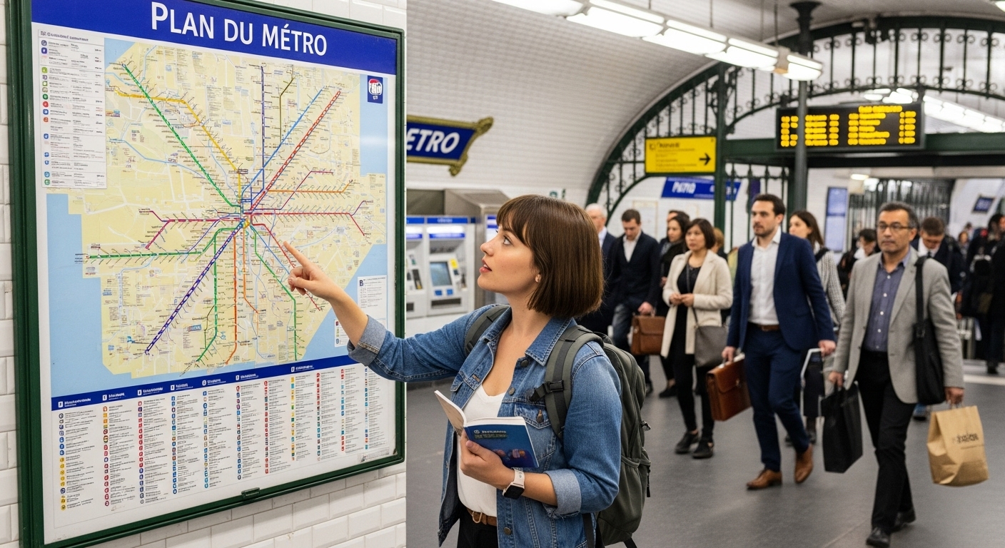 Guia Completo de Transporte Público em Paris