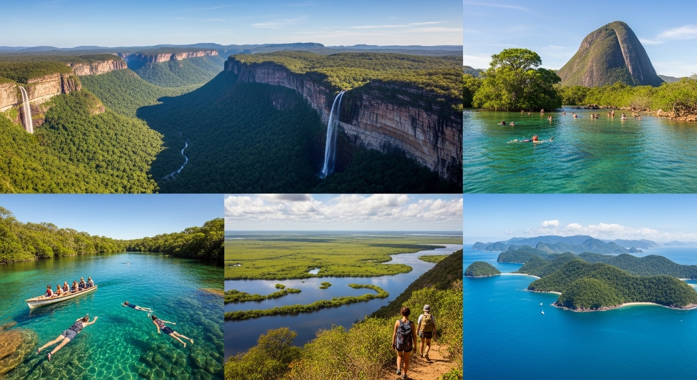 10 Destinos Incríveis para Quem Ama Viagens de Aventura no Brasil